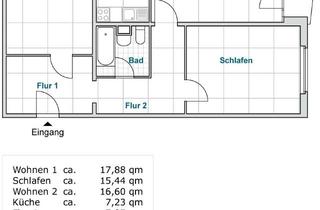 Wohnung mieten in Amalie-Dietrich-Platz, 01169 Gorbitz-Süd, Sanierte 3 Raumwohnung mit Balkon