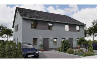 Doppelhaushälfte kaufen in 40599 Hassels, Preiswerte Doppelhaushälfte mit KELLER und GRUNDSTÜCK in SOLIDEM Umfeld, Neubau, FBH, A+, PV