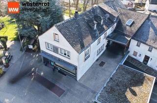 Haus kaufen in 55494 Rheinböllen, 2 WE + 2 mal Gewerbe - kpl. Widmung Wohnen möglich!