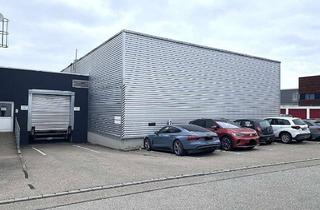 Gewerbeimmobilie mieten in 89264 Weißenhorn, Lagerfläche mit Laderampen und Hochregale