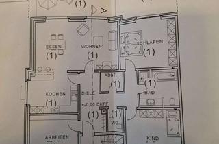 Wohnung kaufen in Johannisstraße 12, 48727 Billerbeck, Attraktive 4-Zimmer Erdgeschosswohnung mit Terrasse und großen Garten in Billerbeck