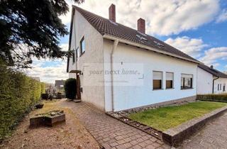 Einfamilienhaus kaufen in 66299 Friedrichsthal, Ein- bis Zweifamilienhaus in Friedrichsthal auf insgesamt ca. 163 m² mit sonnigem Garten