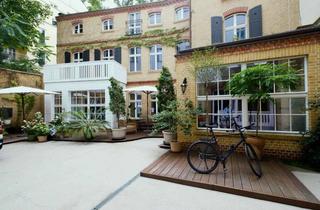 Wohnung mieten in Weinbergsweg, 10119 Mitte, Exklusive möblierte Remise (219 m²) in Berlin Mitte – ruhig, hochwertig, ideal für Firmen & Expats (