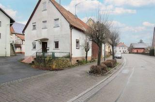 Haus kaufen in 97950 Großrinderfeld, Anpacken in Großrinderfeld: EFH mit Sanierungsbedarf in Altstadt
