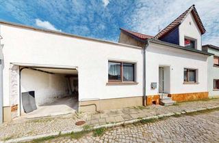 Einfamilienhaus kaufen in 39249 Barby, Schnäppchenpreis stilvolles bezugsfertiges Zuhause in Barby mit Hof, Garage & Nähe zur Natur