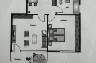 Wohnung mieten in 72762 Reutlingen, Helle 2,5-Zimmer Wohnung mit Terrasse in Reutlingen