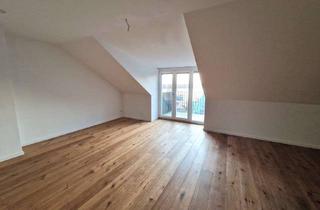 Wohnung mieten in Wilkestraße, 13507 Tegel, Einzigartige Dachgeschosswohnung im Neubau am Tegeler See mit 2 Balkonen und Einbauküche