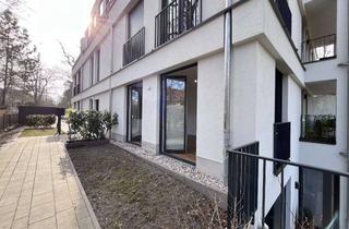 Wohnung mieten in Königin-Luise-Straße 87, 14195 Dahlem, Möbliertes Neubau-Apartment in FU-Nähe mit kleinem Garten