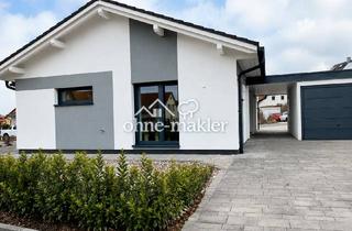 Haus kaufen in 95502 Himmelkron, Exklusiver Bungalow - Niedrigenergiehaus - Erdwärme + PV-Anlage - Neubaugebiet