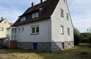 Einfamilienhaus kaufen in 91710 Gunzenhausen, Einfamilienhaus mit Garage und großem Garten in Gunzenhausen