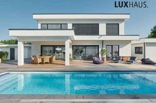 Villa kaufen in 55452 Laubenheim, LUXHAUS Bauhaus Villa für Anspruchsvolle 300 m² alles noch individuell planbar