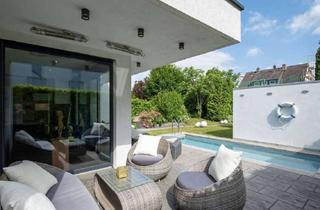 Haus mieten in 63303 Dreieich, Doppelhaushälfte mit Pool und Doppelgarage in Buchschlag zu vermieten