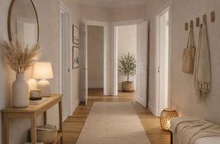 Immobilie mieten in Nienhöfener Strasse, 25421 Pinneberg, Stilvoll möblierte 2-Zimmer-Wohnung im 1. Obergeschoss eines repräsentativen Rotklinkerhauses