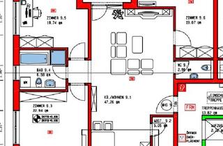 Wohnung mieten in 74928 Hüffenhardt, Helle 4-Zimmerwohnung