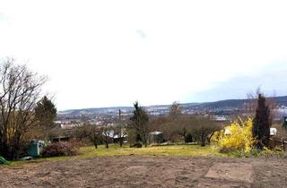 Grundstück zu kaufen in 07546 Gera, 1507 m² sonniges Grundstück mit freiem Blick und Garage in Gera zu verkaufen