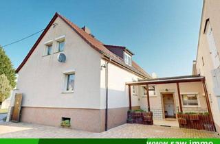 Doppelhaushälfte kaufen in 06386 Scheuder, Ohne Käuferprovision - Familienfreundliche Doppelhaushälfte – befahrbarer Innenhof & Doppelgarage