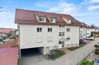 Wohnung kaufen in 88284 Wolpertswende, Vorteilhaft geschnittene 3,5-Zimmer-Wohnung im ersten Obergeschoss