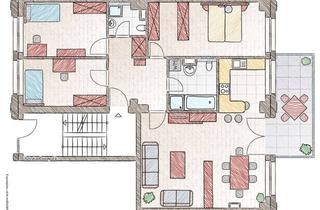Wohnung kaufen in 42289 Wuppertal, Top gepflegte 4-Zimmer ETW mit Blick ins Murmelbachtal