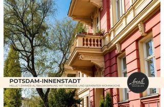 Wohnung kaufen in 14469 Jägervorstadt, Charmante 1-Zimmer-Wohnung mit bodentiefen Fenstern, Terrasse und separatem Küchenbereich