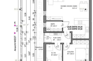 Wohnung mieten in 35410 Hungen, Neubau: 2-Zimmer Wohnung mit Terasse in Hungen-Inheiden
