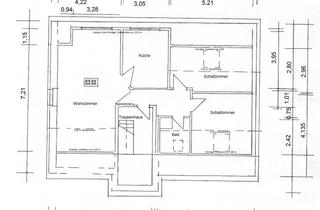 Wohnung mieten in 48477 Hörstel, 3 Zimmer Dachgeschoß in ruhiger, zentraler Lage
