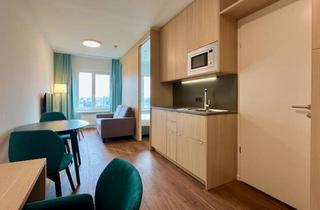 Wohnung mieten in Lehrter Strasse 24b, 10557 Tiergarten, Fritz Tower - 1,5-Zimmer-Wohnung mit toller Aussicht im 10.OG