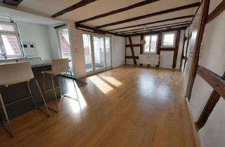 Wohnung mieten in Leonberger Strasse 10, 71254 Ditzingen, Gemütliche 2 Z Wohnung im Zentrum von Ditzingen - vollsaniert - in historischem Gebäude