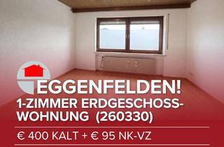 Wohnung mieten in 84307 Eggenfelden, Eggenfelden! 1-Zimmer Erdgeschosswohnung in Krankenhausnähe (260330)
