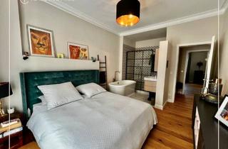 Wohnung mieten in 70180 Süd, Exklusive 4-Zimmer-Altbauwohnung am Marienplatz – 107 m², hochwertig möbliert, Designküche & 2 Bäder