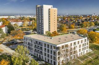 Wohnung mieten in Leipziger Straße 12a, 03048 Ströbitz, Neubau-Erstbezug! Barrierefrei und modern wohnen mit EBK und großer Dachterrasse!