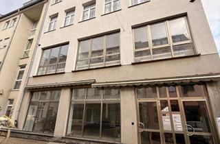 Gewerbeimmobilie mieten in 08056 Zwickau, Zentrales Innenstadtbüro mit großem Schaufenster