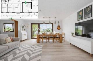 Wohnung kaufen in Weinbergstr. 19, 73730 Esslingen, Helle 4,5 Zi- Wohnung in idyllischer Aussichtslage mit Südterrasse, Garten, Garage *PROVISIONSFREI*