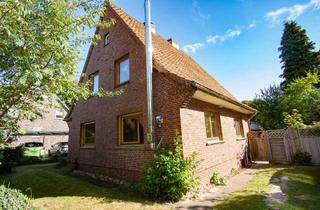 Haus kaufen in 25712 Burg, Familienfreundliches Haus mit Naturgarten, Dachterrasse und Entwicklungspotenzial