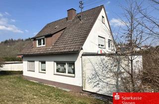 Haus kaufen in 57271 Hilchenbach, Ein-/Zweifamilienhaus in der Nähe der Breitenbach-Talsperre