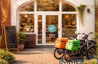 Gastronomiebetrieb mieten in 12159 Berlin, kleine Gastrofläche mit Vollküche und Mitarbeiterwohnung im grünen Friedenau - ideal für Lieferdienst oder Dark Kitchen