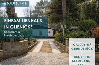Einfamilienhaus kaufen in 16548 Glienicke, Attraktives Baugrundstück mit Altbestand / kleines Einfamilienhaus in Glienicke/Nordbahn
