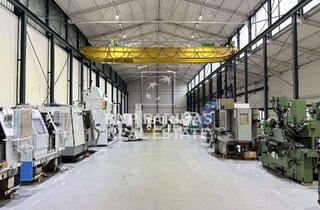 Gewerbeimmobilie mieten in 41352 Korschenbroich, KRAN | DRUCKLUFT | LED | 14,00 m DECKENHÖHE | NEUWERTIG