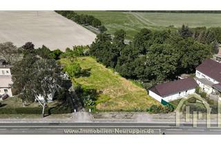 Grundstück zu kaufen in 16818 Walsleben, Baugrundstück mit guter Anbindung nahe Neuruppin