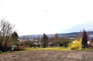 Grundstück zu kaufen in 07546 Gera, 1507 m² sonniges Grundstück mit freiem Blick und Garage in Gera zu verkaufen