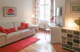 Immobilie mieten in Gneisenaustraße xx, 10961 Kreuzberg, nahe Marheinekeplatz - großzügige Einzimmerwohnung mit Altbaucharme