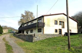 Gewerbeimmobilie kaufen in 66540 Neunkirchen, Für Naturliebhaber ehemaliger Uhlenhof: Zweifamilienhaus und eine Halle in Wiebelskirchen