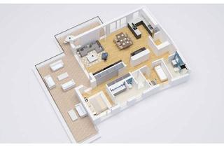Wohnung kaufen in 66131 Saarbrücken, "Neubau-Projekt Ensheim 2" Eigentumswohnung Nr.9 in Saarbrücken-Ensheim 3ZKB- PH inkl. TG-Stellplatz
