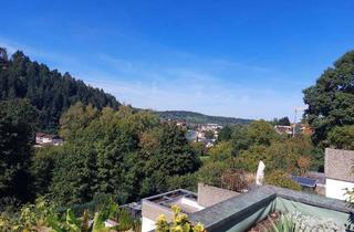 Wohnung kaufen in 76593 Gernsbach, Terrassenwohnung mit großer Terrasse und tollem unverbaubarem Ausblick