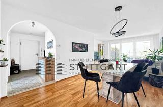 Wohnung kaufen in 74343 Sachsenheim, NEUWERTIG MIT TOLLER AUFTEILUNG - moderne Erdgeschosswohnung mit Terrasse und Gartenanteil