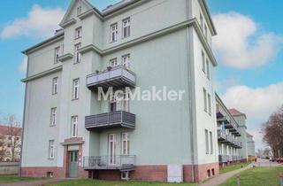 Wohnung kaufen in 39110 Magdeburg, Denkmalgeschützte Kapitalanlage: 1-Zimmer-Wohnung mit Balkon & Stellplatz