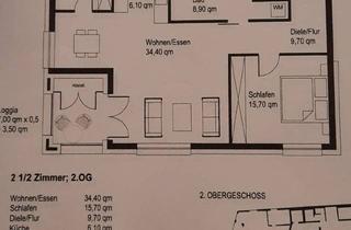Wohnung mieten in Rathausstraße 18, 74613 Öhringen, Helle, großzügige, neuwertige, moderne 2,5-Raum-Wohnung mit EBK und Balkon in Öhringen, Zentrum