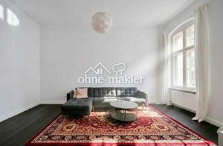 Wohnung kaufen in 12047 Berlin, Reuterkiez bezugsfrei: 4-Zimmer, Stuck, Südbalkon, Wanne, 2. OG, Architektenumbau