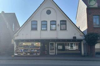 Haus kaufen in 27432 Bremervörde, Gewerbeimmobilie mit Wohneinheit in Bremervörde