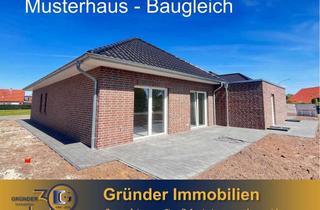 Haus kaufen in 49779 Niederlangen, Käufer Provisionsfrei! Schicker Neubau-Bungalow - Sackgassenendlage!