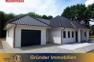 Haus kaufen in 26899 Rhede, Provisionsfrei für Käufer! Wohnen auf einer Ebene – großzügig, elegant und energieeffizient!